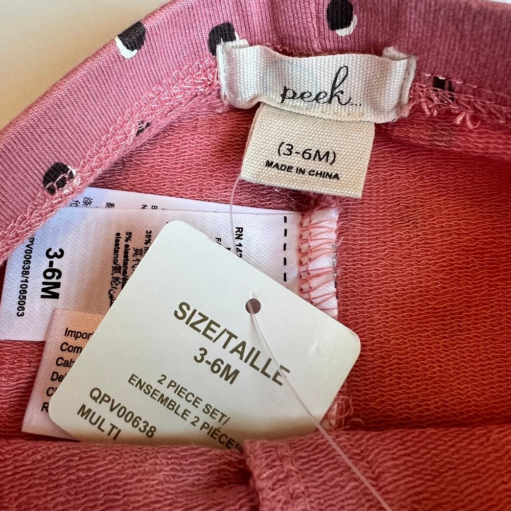 NEW Peek Mixed Prints Baby Outfit - Picture 11 of 12